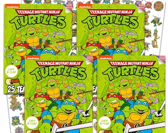 Tatuajes temporales de las Tortugas Ninja (paquete de 100)