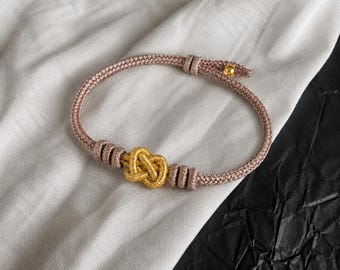 Handmade Red cord Protection Bracelet, Adjustable Buddhist Lucky knots bracelet, free people jewelry, Dainty Spiritual Gift for Men & Women