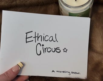 Ethical Circus Zine