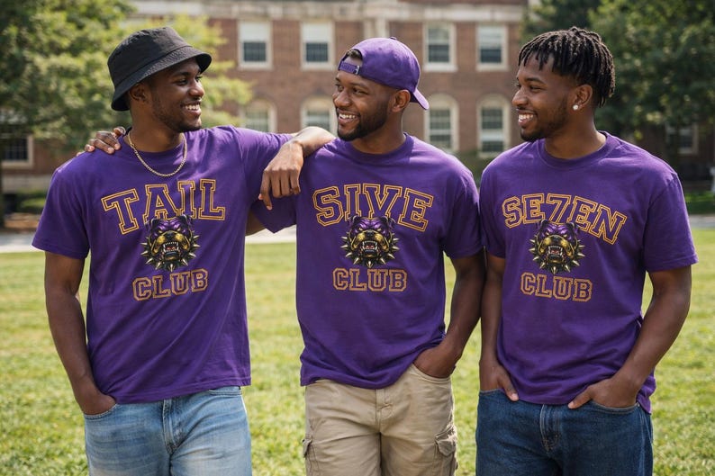 Que Dawg Line Number Club Shirt | Que Dog Crossing Tee | Omega Man Gift | Greek Fraternity Shirt | Ques Apparel afbeelding 3