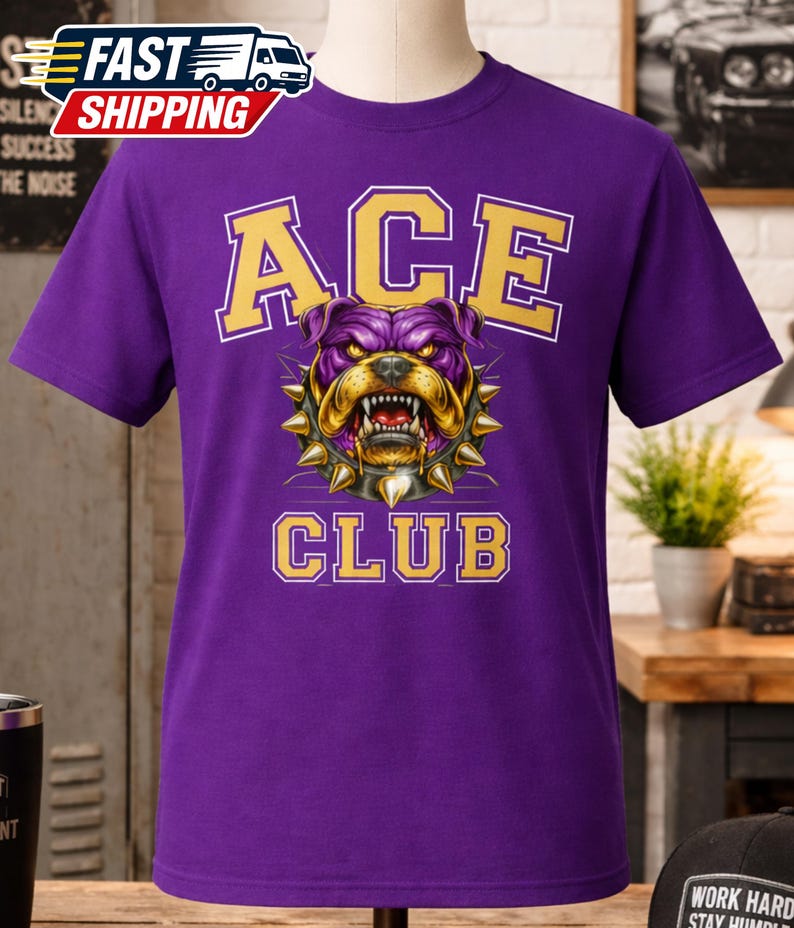 Que Dawg Line Number Club Shirt | Que Dog Crossing Tee | Omega Man Gift | Greek Fraternity Shirt | Ques Apparel afbeelding 2