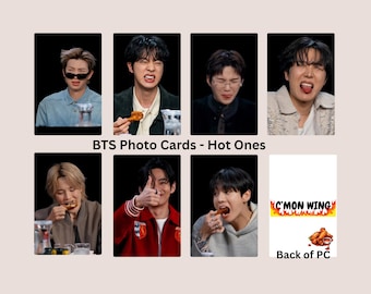 BTS Photo Cards - Hot Ones - Fan made - Double sided - ARMY