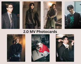 BTS Photocards - 2.0 MV - Single-sided - Fan Made - Arirang - KPop - Army