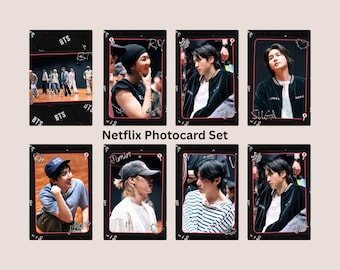 BTS Photo Cards - Netflix - Single-sided - Fan Made - Arirang - KPop - ARMY