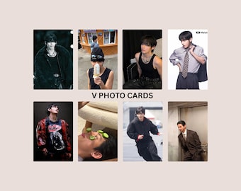 V Photo Cards - Arirang Comeback - Fan Made - Single sided - BTS - ARMY - K Pop