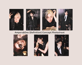 Ampers&One Photo Cards - {Definition} Concept Photo Shoot - Fan Made - Single Sided - ANDEAR