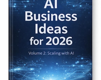 Ideas de negocio de IA 2026 (ebook) / Agencia escalable sin código (descarga digital)