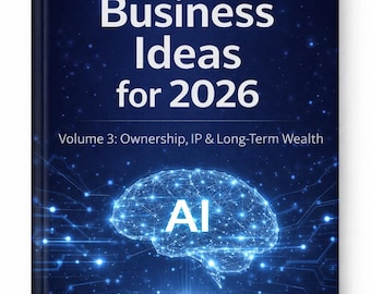 Ideas de negocio con IA 2026 / Modelos de riqueza y propiedad (Libro electrónico digital, vol. 3)