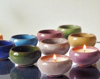 Ice Crack Ceramic Candle Holder, Handmade Style Candlestick Holder, Rustic Tea Light Holder, Minimalist Table Decor for Wedding Party