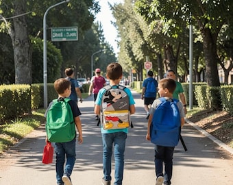 Cartoon Mouse Backpack for Kids: Playful School Day Pack