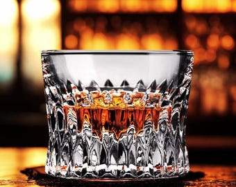 Crystal Whiskey Glass – Elegant Barware Gift
