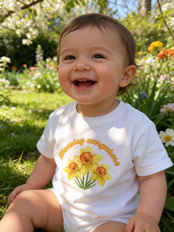 Blooming Everywhere Kids t-shirt