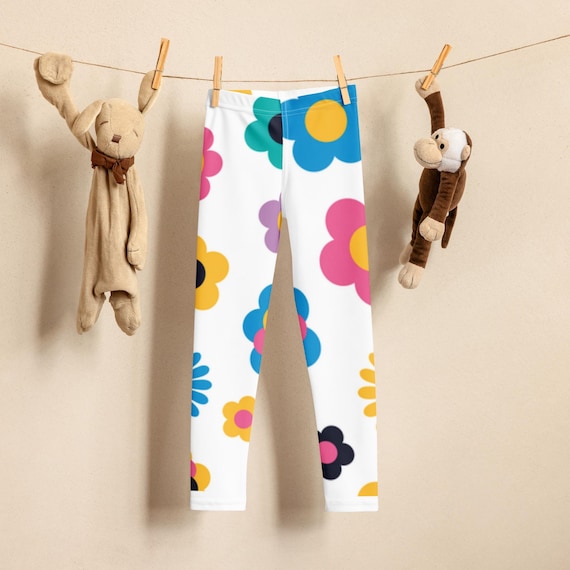 Kid's Spring & summer flower print Leggings