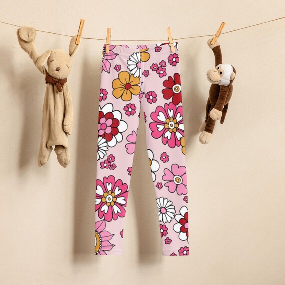 Kid's Floral Spring/Summer Leggings