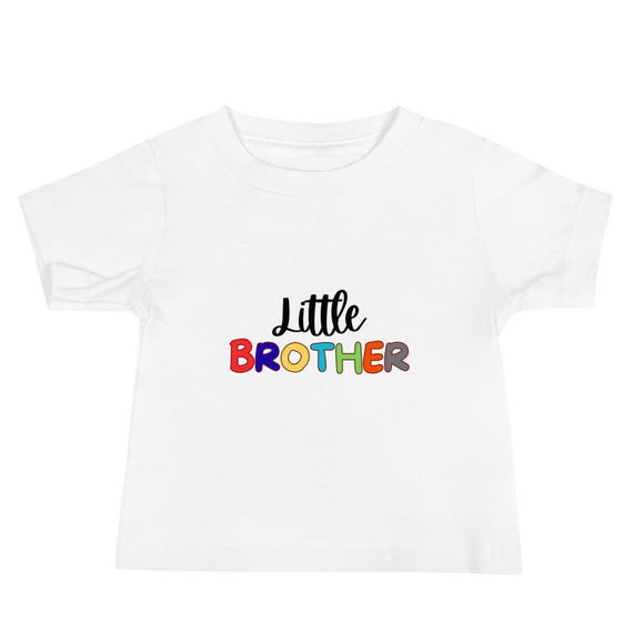 Baby Toddler Little brother Jersey Short Sleeve Tee