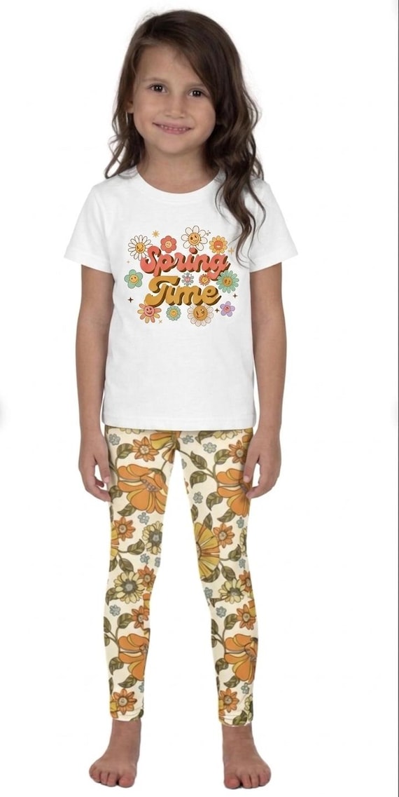 SprintTime Toddler Floral jersey t-shirt