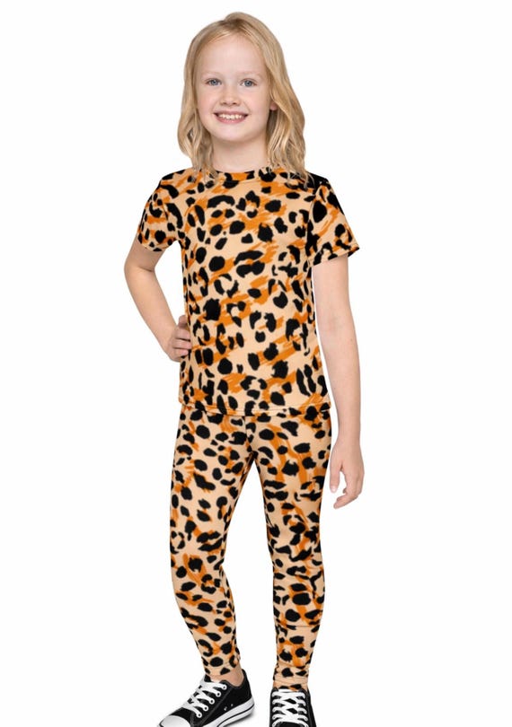 Kid's Cheetah Print Leggings