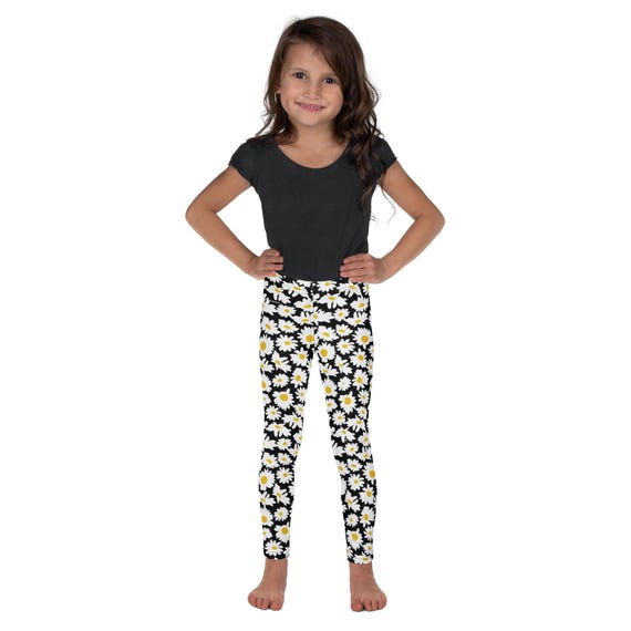 Kid's Daisy Print Leggings