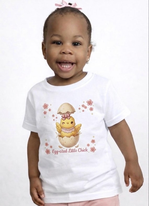 Egg-cited Little Chick - Baby jersey t-shirt