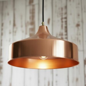 Copper Dome Pendant Light, Modern Industrial Hanging Lamp, Rustic Kitchen Island Lighting, Handmade Ceiling Light Fixture, Warm Ambient Lamp