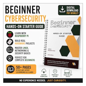 Laboratoires de cybersécurité Raspberry Pi pour débutants | Guide d'apprentissage pratique PDF | Projets étape par étape de GPIO et de sécurité réseau
