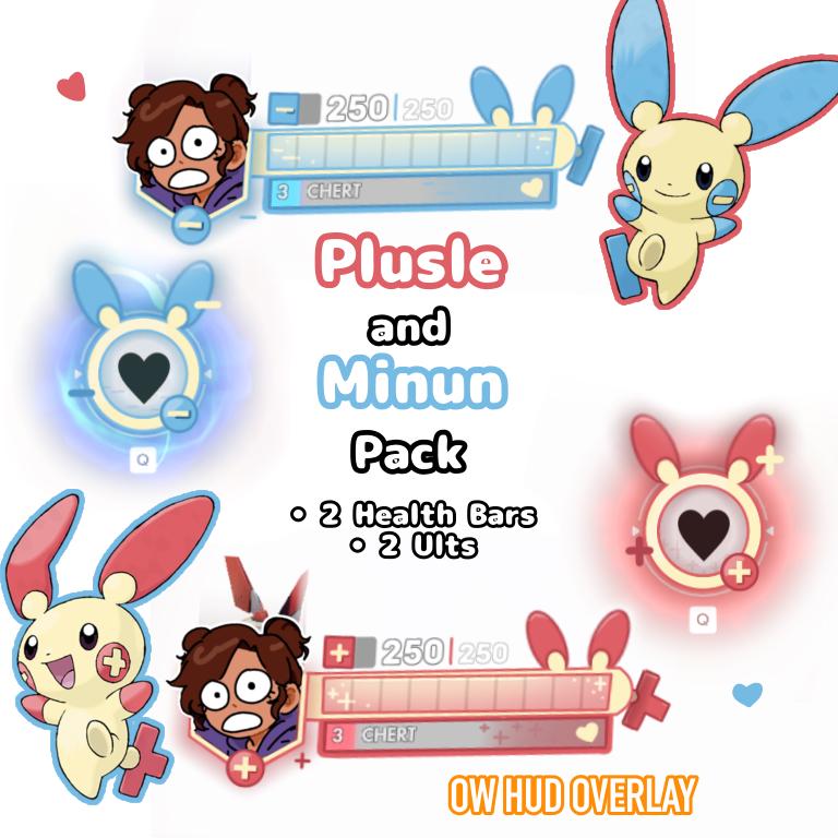 Plusle and minun - Etsy 日本
