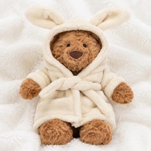 Handmade Bartholomew bear cute clothes outfits - Bathrobe