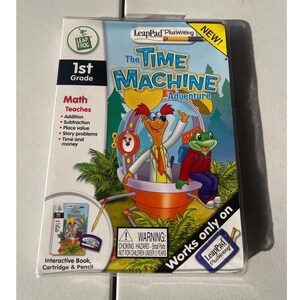 LeapFrog LeapPad Plus Writing The Time Machine Adventure Matte Book Set för årskurs 1