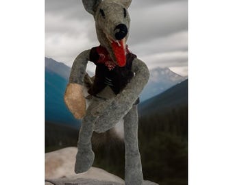 Baps Big Bad Wolf, realizzato a mano in Germania negli anni '40, proveniente da una vendita di beni di una tenuta!