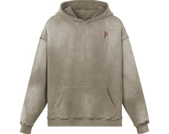 SD Sun Faded Heavyweight Oversized Hoodie - 400 GSM