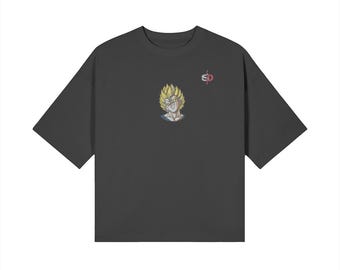 Majin Vegeta Heavyweight Boxy T-Shirt - 280 GSM