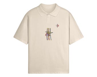 Oversized Polo Shirt – 100% Combed Cotton, 240 GSM Fabric