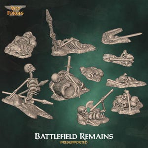ベースパーツ – 戦場の残骸 – 10ピースパック