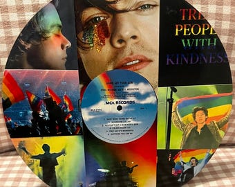 Harry Styles Vinyl- Rainbow Themed