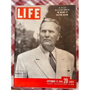 Marshal tito - Etsy 日本