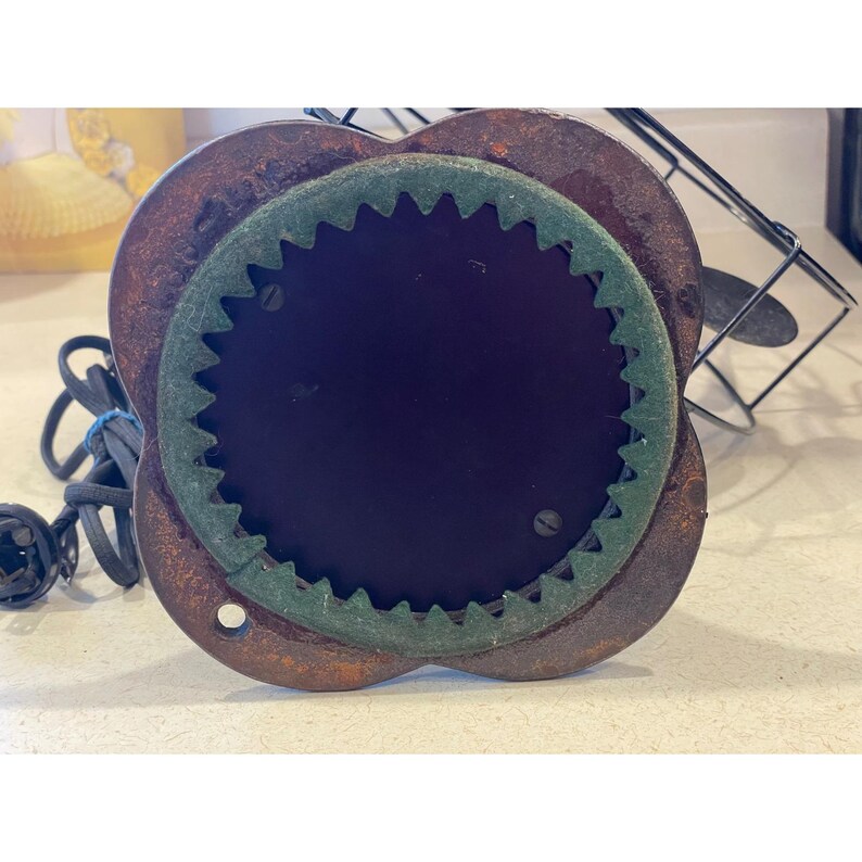 Antique Emerson Seabreeze Electric Fan 13" Black Industrial Art Deco WORKING! image 10