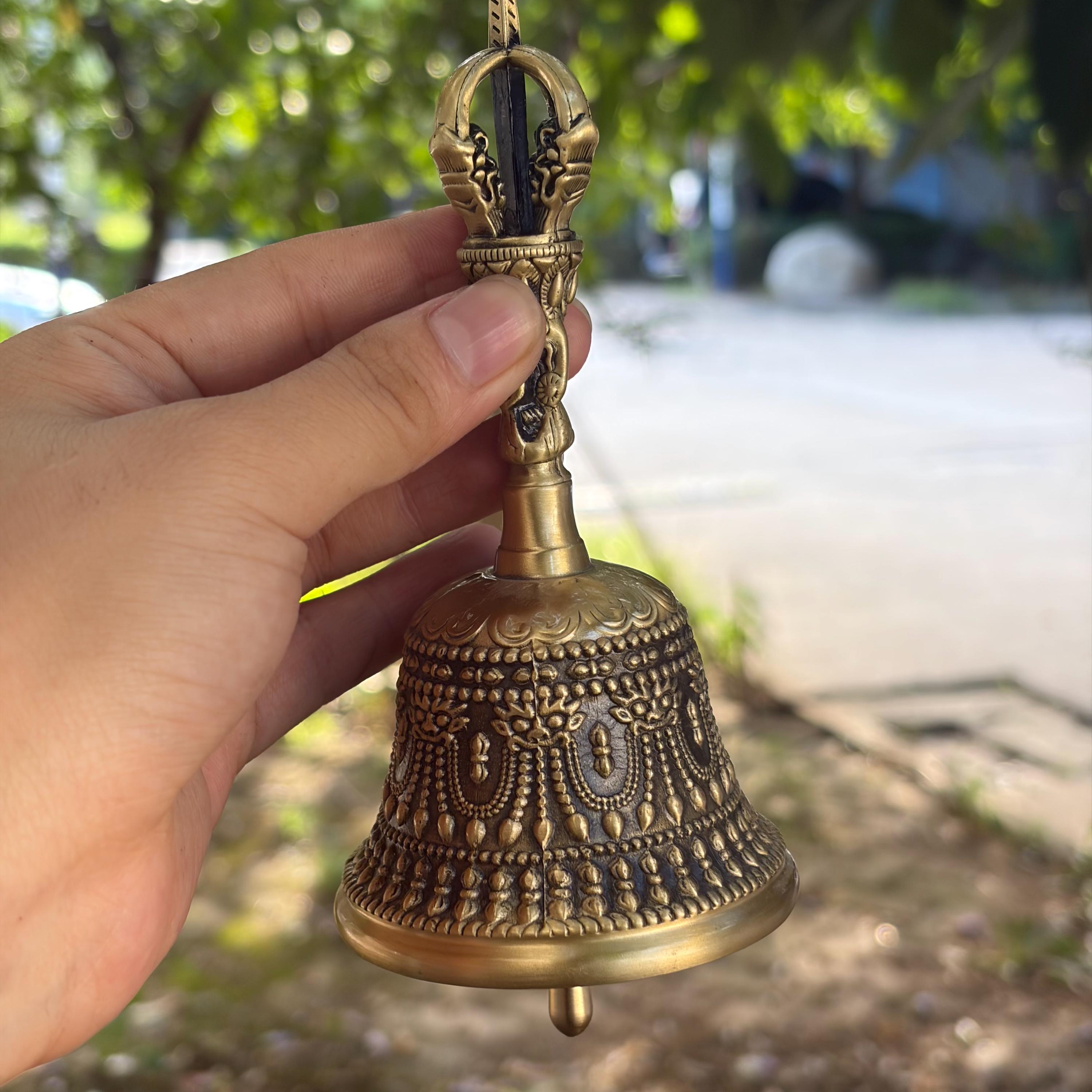 Antique Hand Bell - Etsy