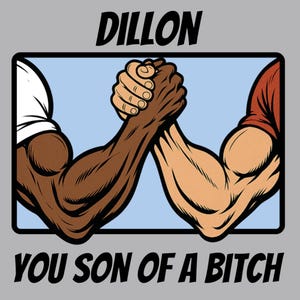 Predator - Dillon You Son-of-a-Bitch T-shirt | Personlig skjorta