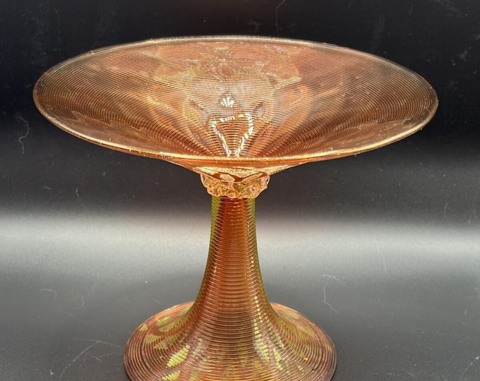Stuart & Sons Stourbridge Victorian Iridescent Bowl/ Vase