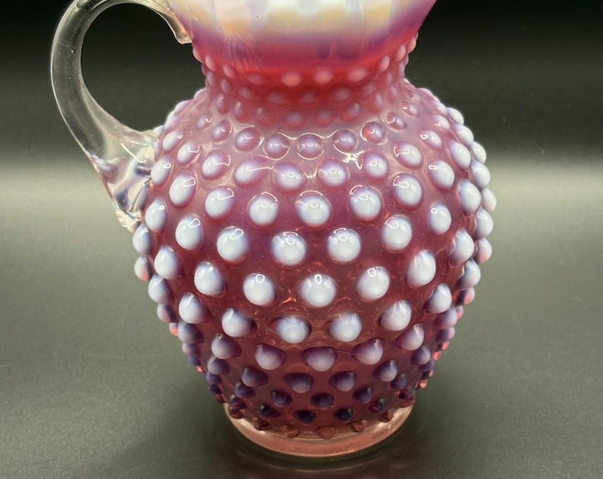 Fenton hobnail pitcher