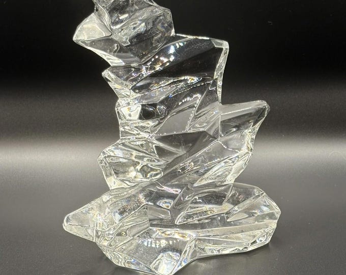 Crystal Abstract Sculpture/ Paperweight