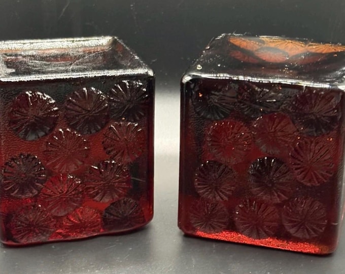 MCM Blenko bookends designed by Joel Myers