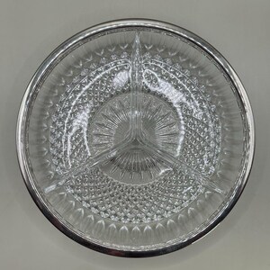 Fb Rogers Silver Co Crystal Bowl - Etsy