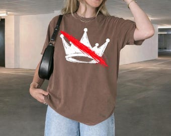 No Kings in America Shirt, Anti Trump Shirt, Political Shirts, Anti Maga Shirts, Crown No Kings Shirt, Protest Shirts, Nope Kings Shirt