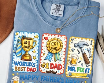 Fathers Day Gift Shirt, Best Dad Tee, Funny Dad Tshirt, Dad Fixer Shirt, Worlds Best Dad Tee, Mr Fix It Shirt, Beer Dad Gift Tee, Handy Tees