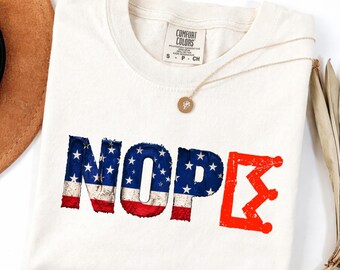 Comfort Colors®No Kings in America Shirt,Nope Kings Justice Shirt, Anti Authoritarian Protest Shirt, Democracy Anti Maga, Not Monarchy Shirt