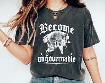 Jimothy Raccoon Shirt, Viral Seattle Feral Legend Comfort Colors Tee, Retro Jimothy Moon Graphic Tshirt, Round King Cottagecore Animal Tee