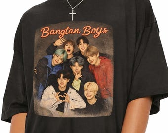 Camiseta vintage de Bangtan Boys Kpop BTS World Tour Tour 2026 Regalo para fans de BTS Camiseta Comfort Colors Retro Arirang Graphic Conjunto de concierto Camiseta unisex