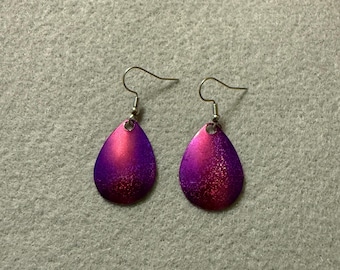 Pendientes de señuelo de pesca / Pendientes de hoja giratoria / Regalo para esposa de pescador