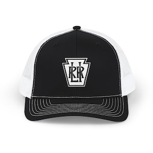 LIRR Keystone Railroad Logo Snapback Trucker Cap | Embroidered Patch